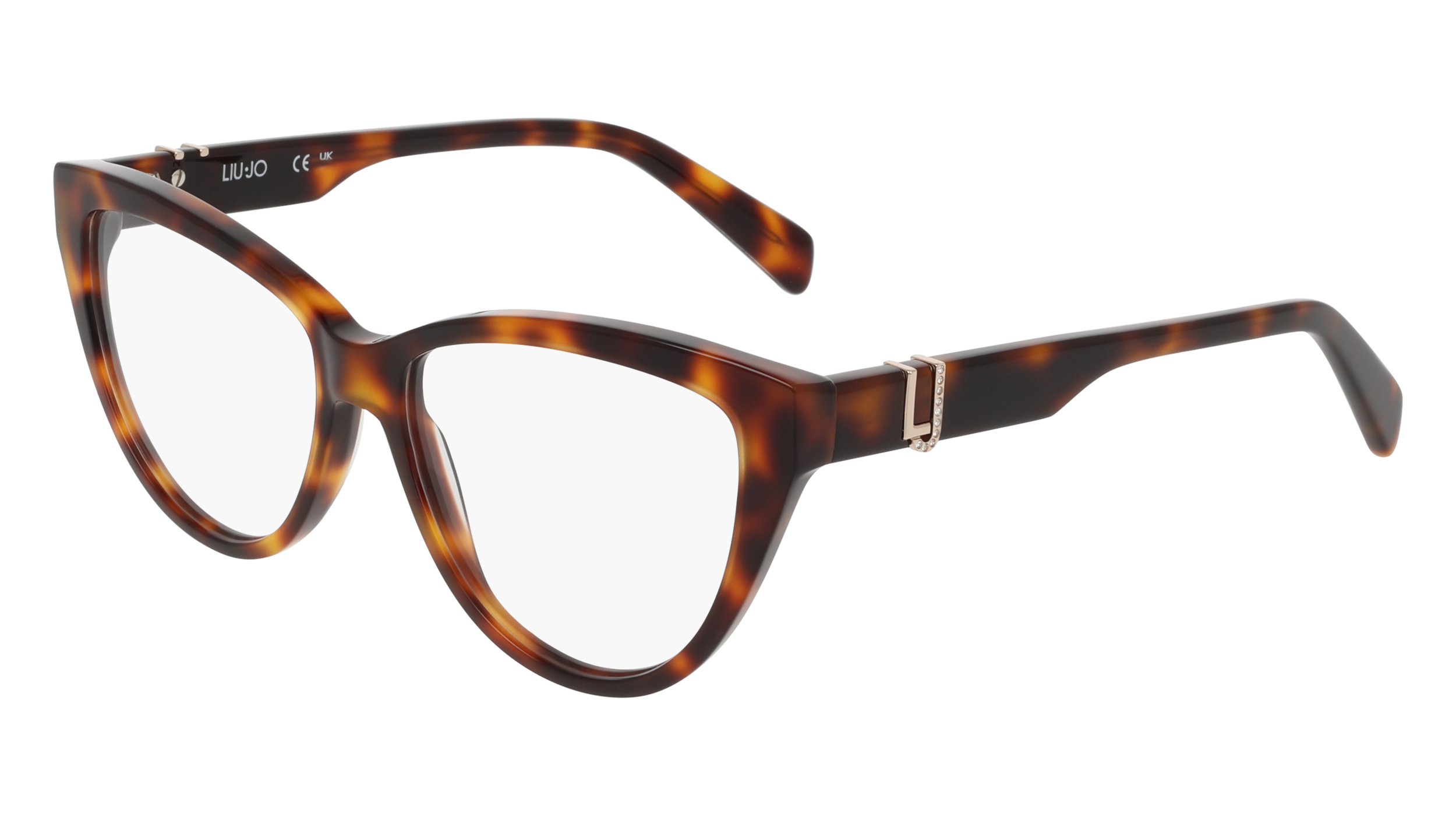 0886895685870 - Damen LJ2826R 240 Rahmen von BRILLEN Acetat Havanna  Cat Eye Normal