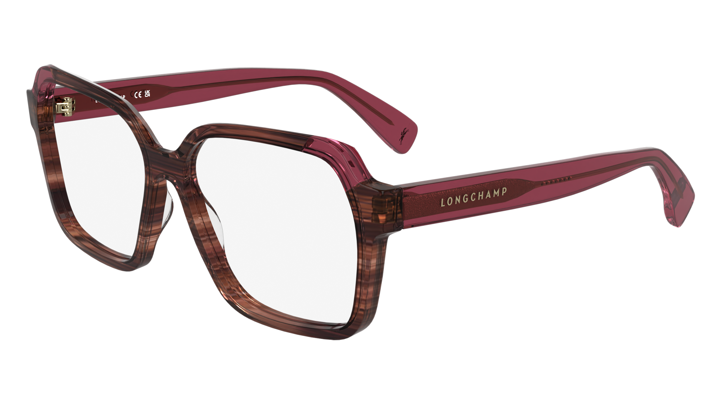 0886895687683 - LONGCHAMP Damen LO2763 223 Rahmen von BRILLEN Acetat   Quadratisch Normal