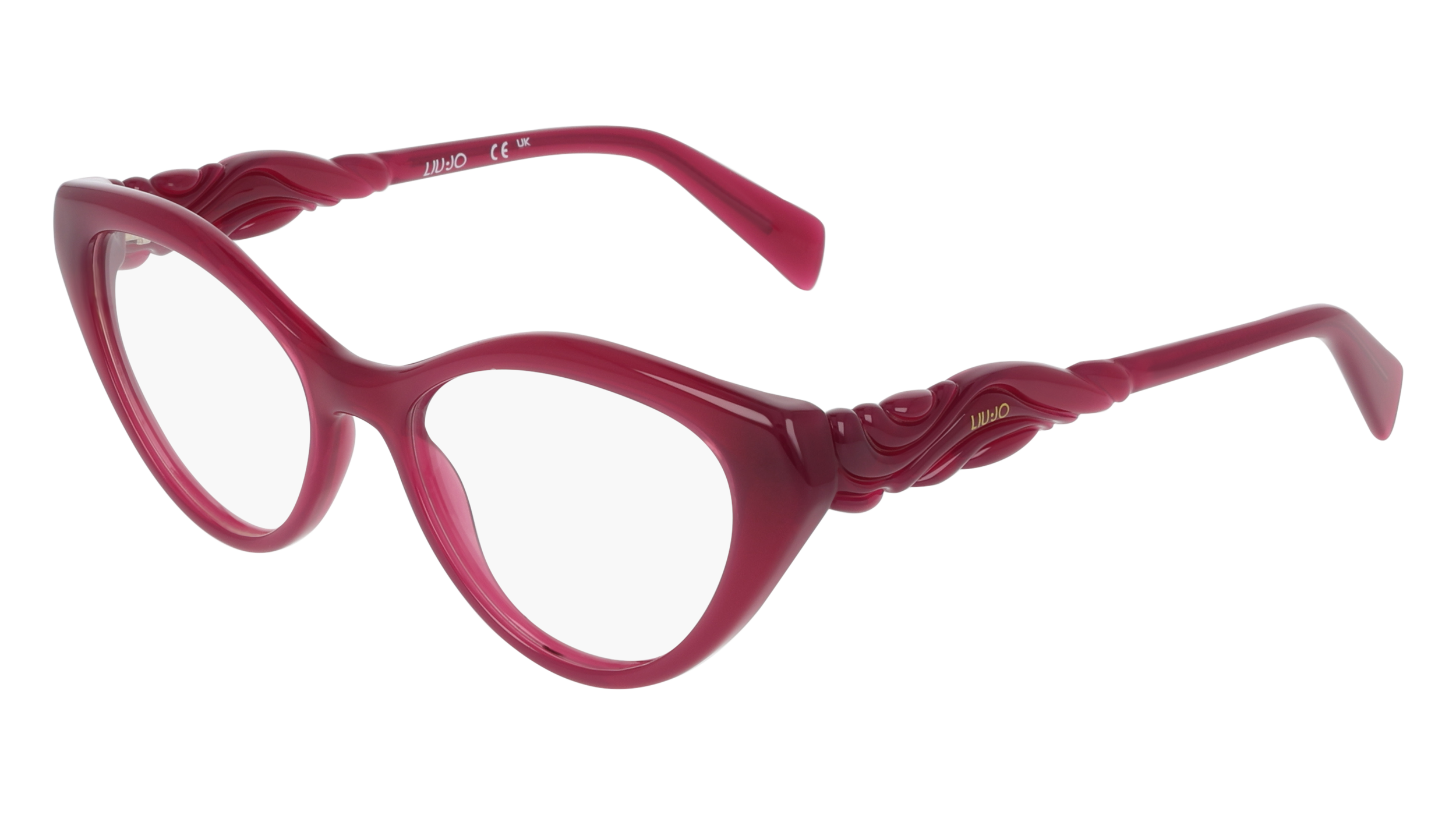 0886895688987 - Damen LJ2818 515 Rahmen von BRILLEN Bio-Injekt Violett  Cat Eye Normal