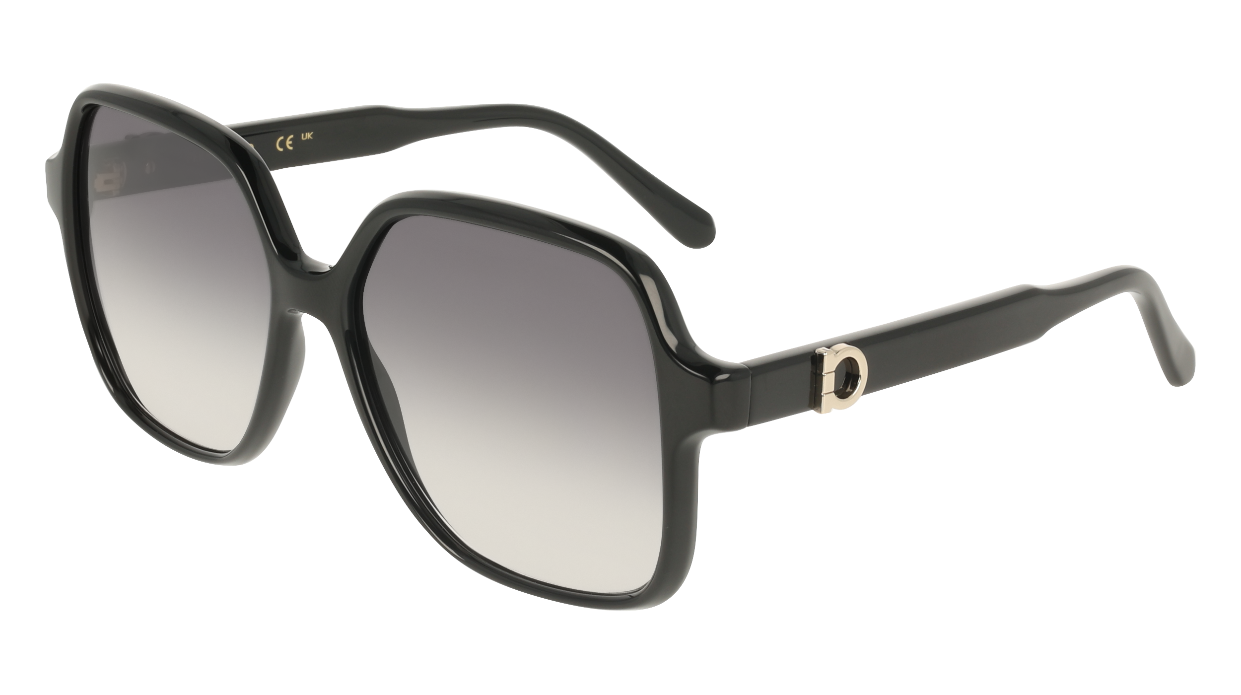 0886895690003 - Damen SF2069SE 001 Gläser SONNENBRILLEN  Schwarz  Quadratisch Normal