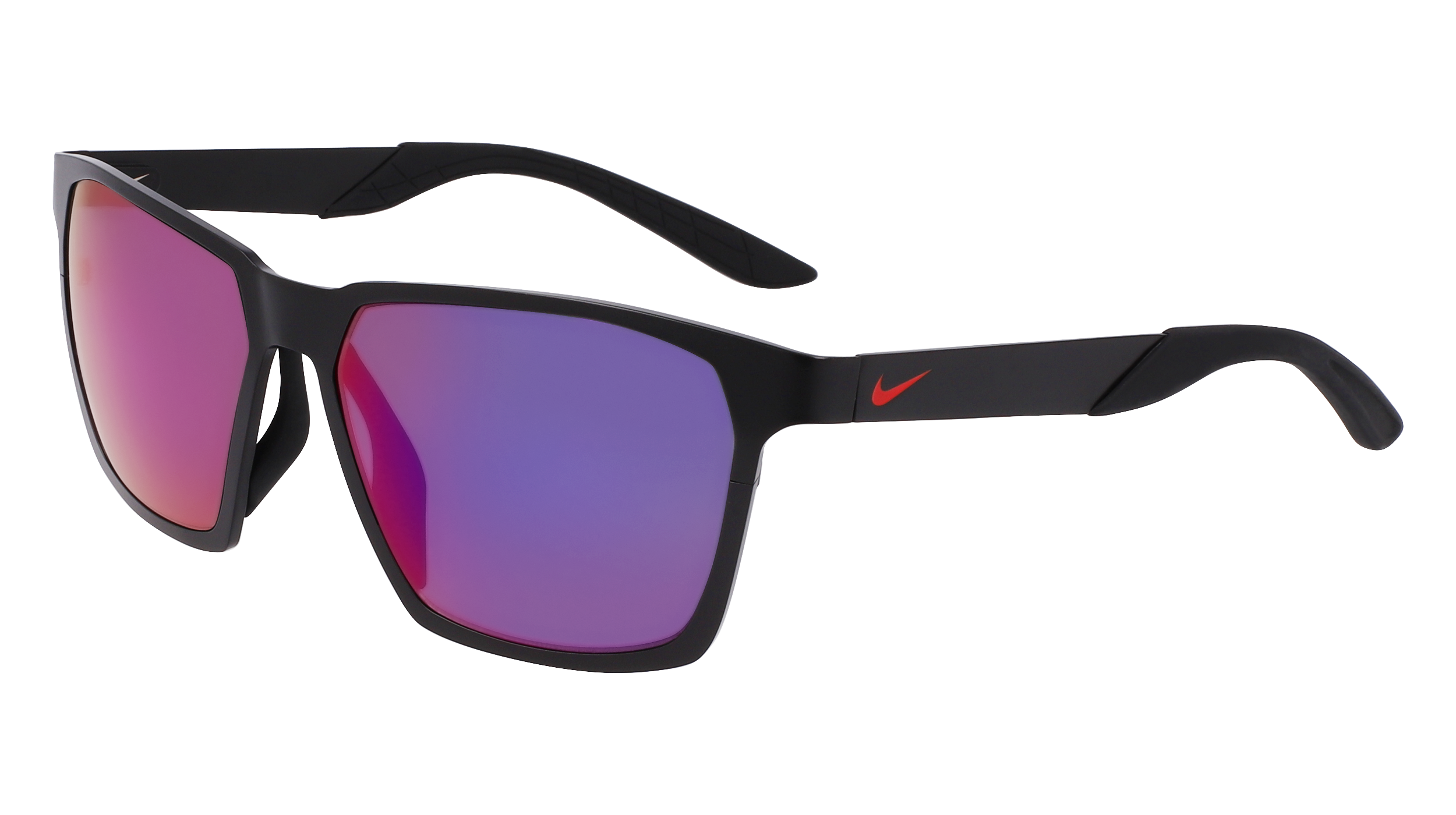 0886895695770 - Herren NIKE MAVERICK VALOR IF0963X 011 Gläser SONNENBRILLEN Metall Schwarz Viola Quadratisch Normal Specchiato