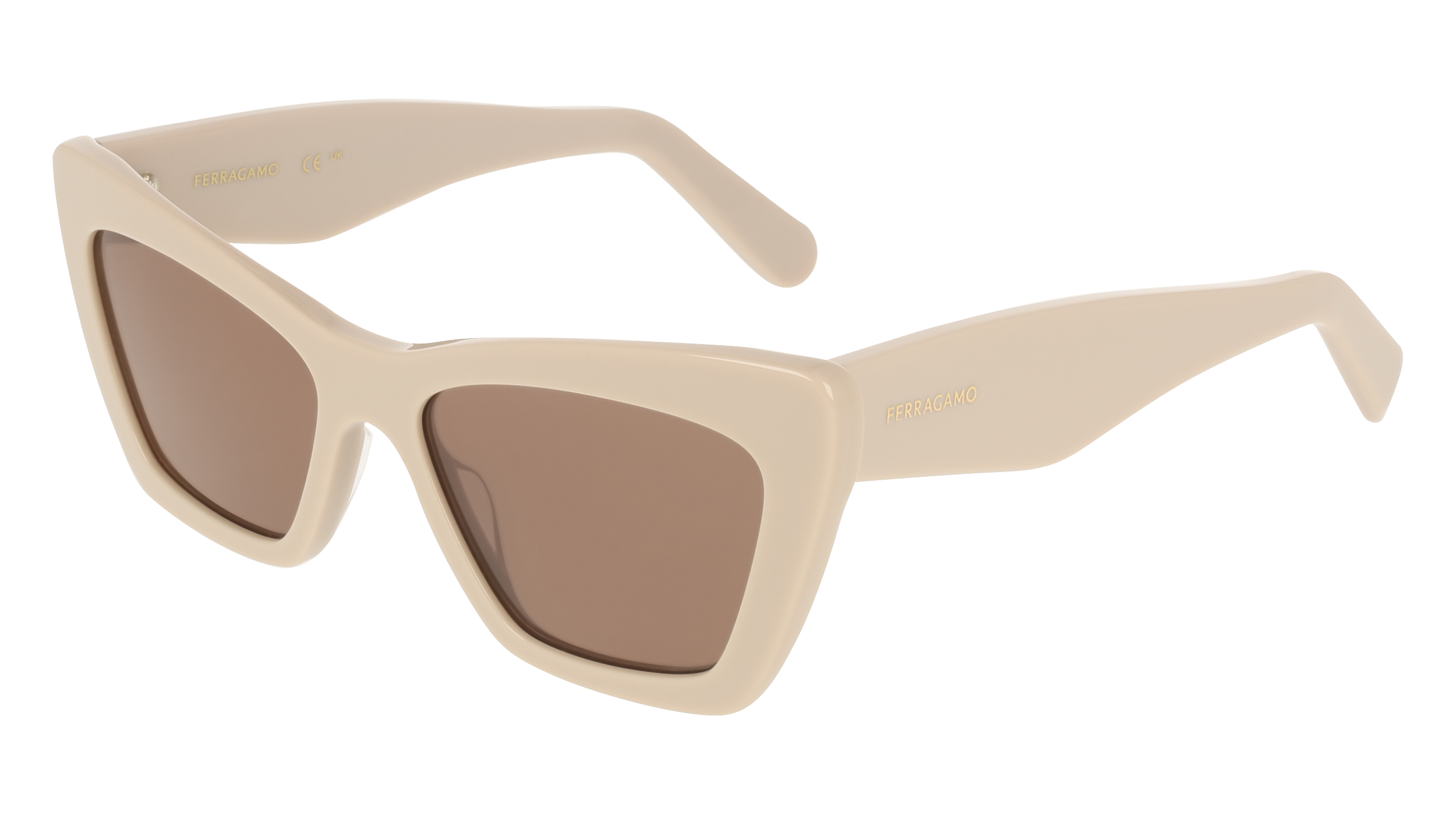 0886895705752 - Damen SF929SN 259 Gläser SONNENBRILLEN Acetat Beige Braun Schmetterling Normal