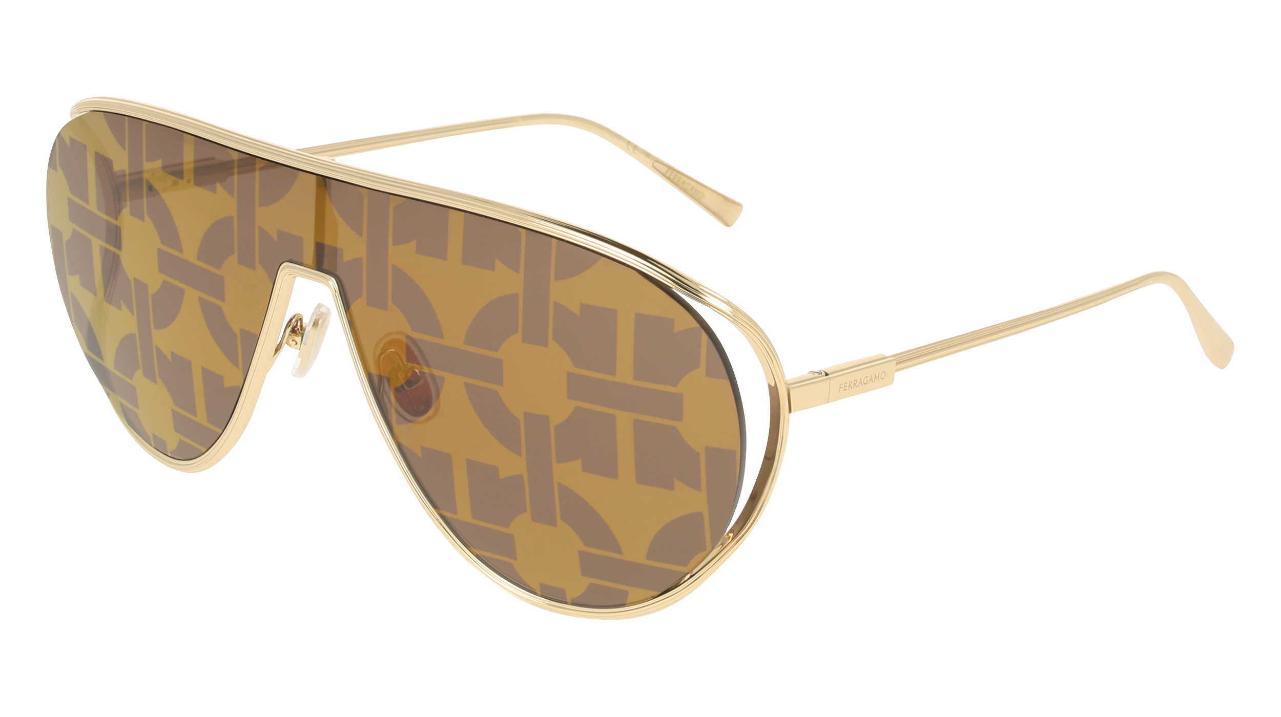 0886895707619 - Damen SF323SG 751 Sonnenbrillen Metall Gold  Pilot Normal