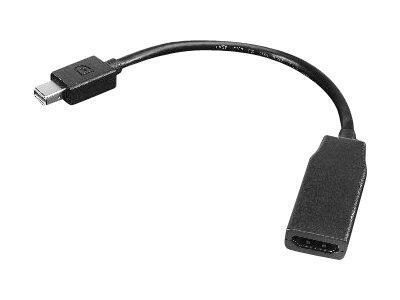 0887037753167 - - Videokabel - Mini DisplayPort (M) zu HDMI (W) - 20 cm - für ThinkCentre M75t Gen 2  ThinkPad P51  ThinkStation P330 Gen 2  P34X  P350  P520  P620