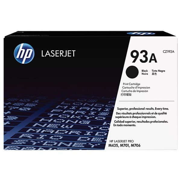 0887111548009 - Hewlett-Packard 93A - Schwarz - Original - LaserJet - Tonerpatrone (CZ192A) - für LaserJet Pro M435nw (CZ192A)