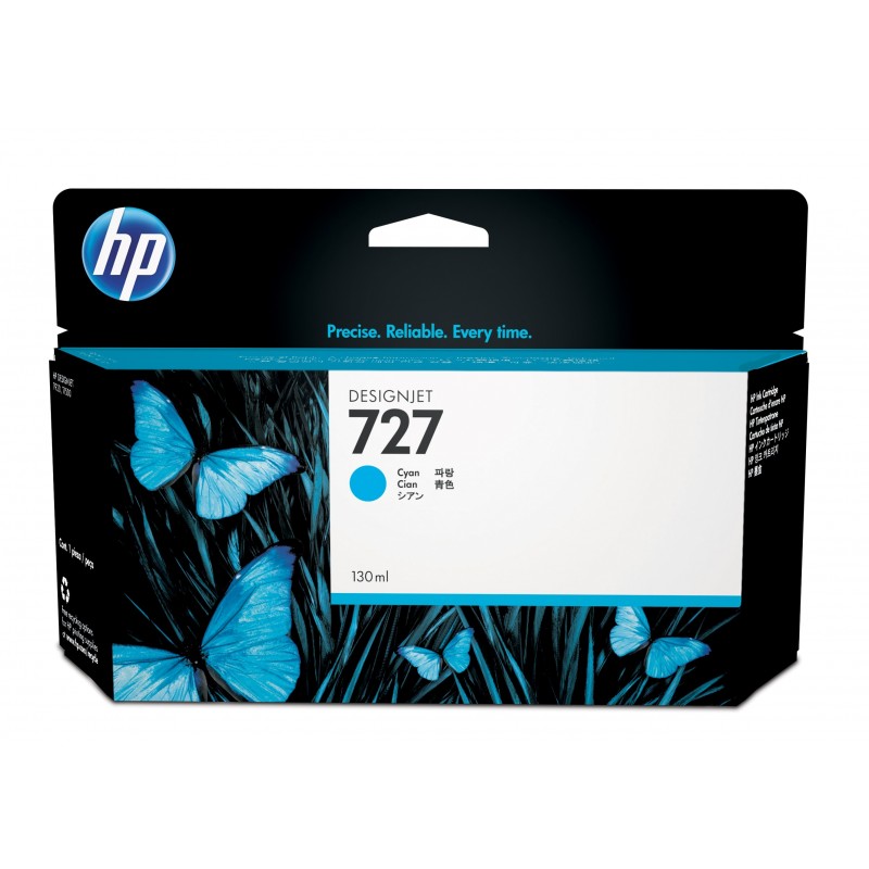 0887111963741 - Hewlett Packard - hp Ink No 727 HP727 hp 727 Cyan (B3P19A) (B3P19A)