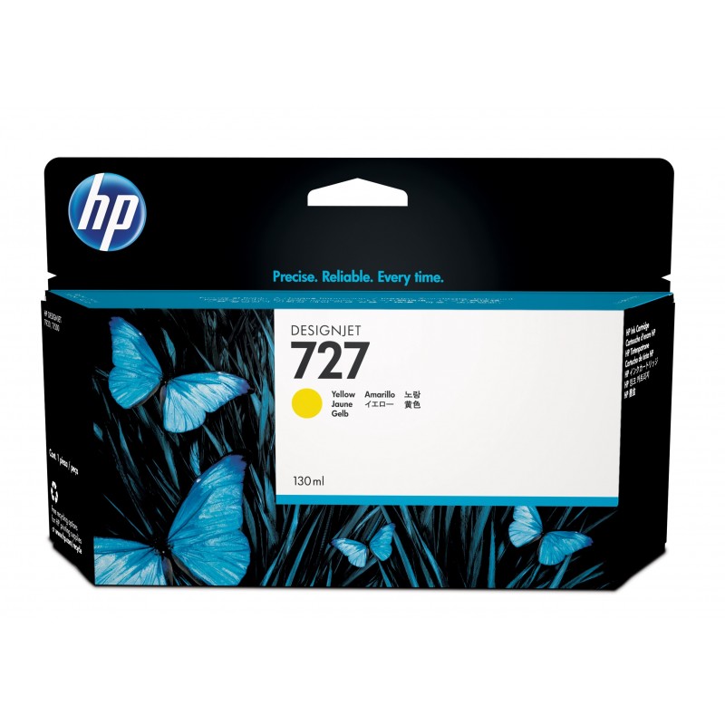 0887111963765 - Hp B3P21A Original Tintenpatrone 727 Designjet Gelb 130ml (B3P21A) - Hewlett Packard