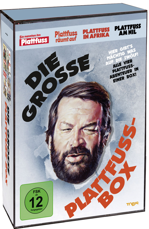 0887254781295 - Bud Spencer Die grosse Plattfuss-Box (DVD)