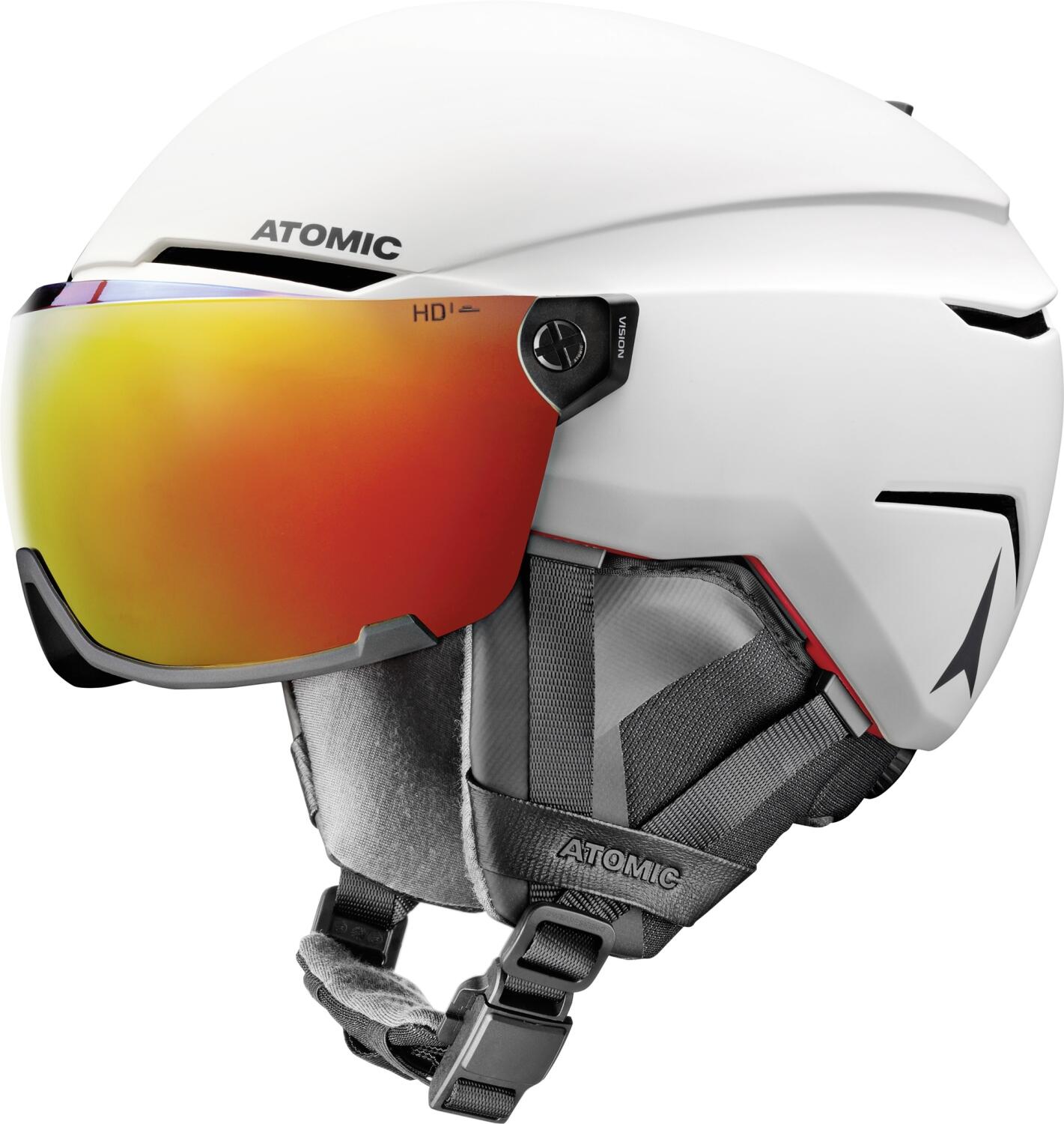 0887445174929 - Savor Amid Visor HD Visier Skihelm (Größe 59-63 cm white)