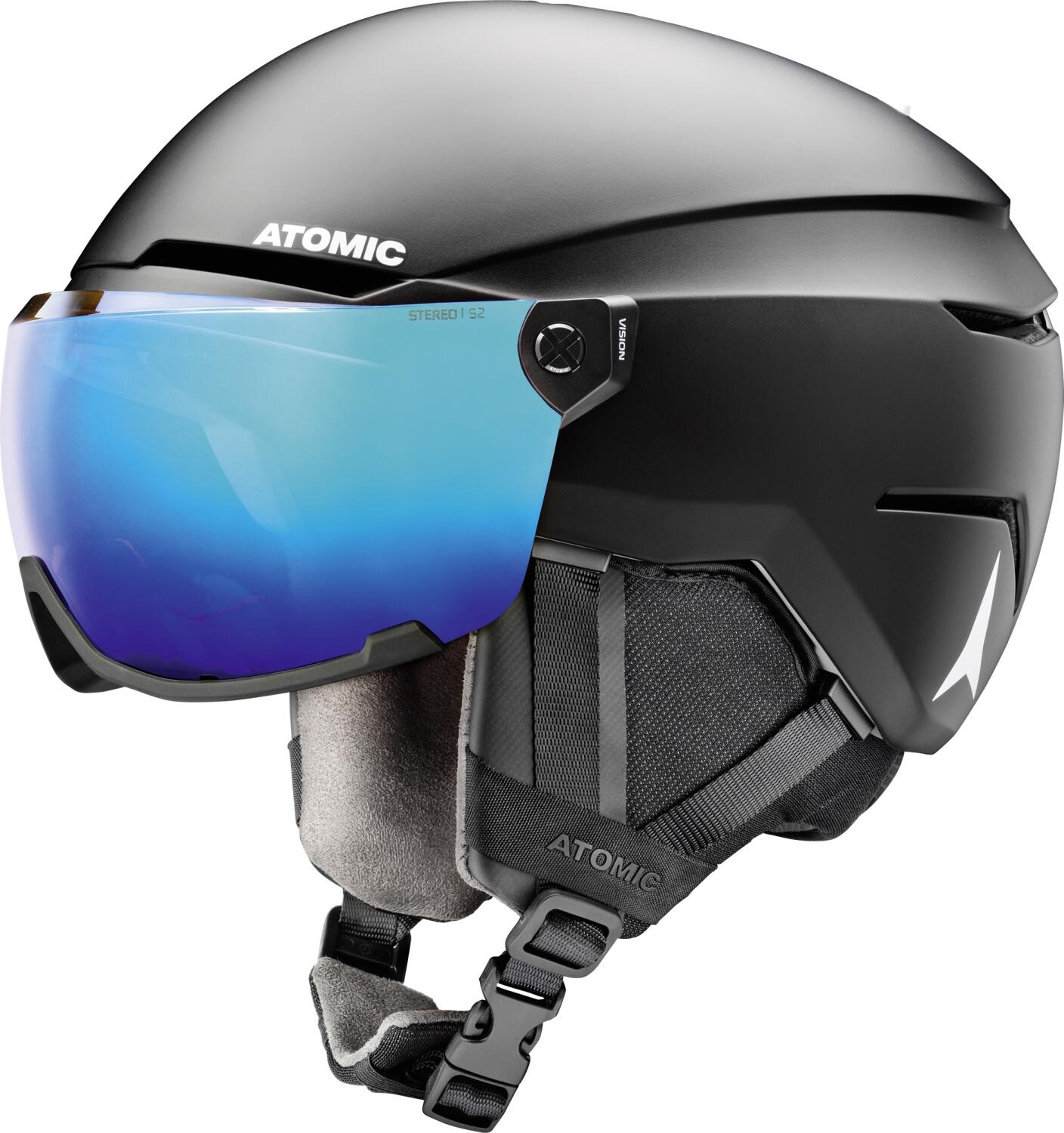 0887445176732 - Savor Stereo Visor Visier Skihelm (Größe 51-55 cm black)