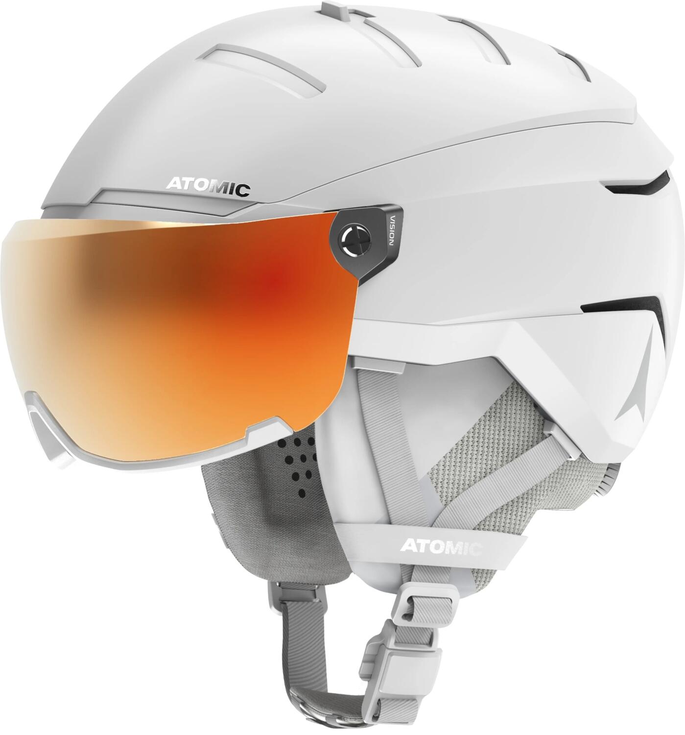 0887445220961 - Savor GT Amid Visor HD Skihelm (51-55 cm white heather)