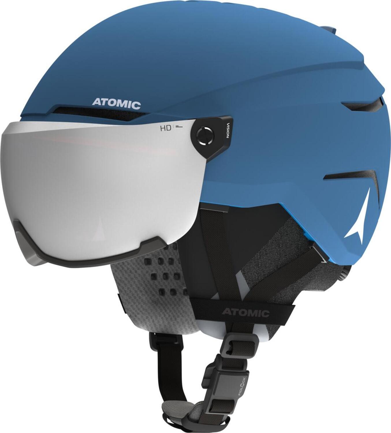 0887445372943 - Savor Amid Visor HD Visier Skihelm (Größe 55-59 cm blue)