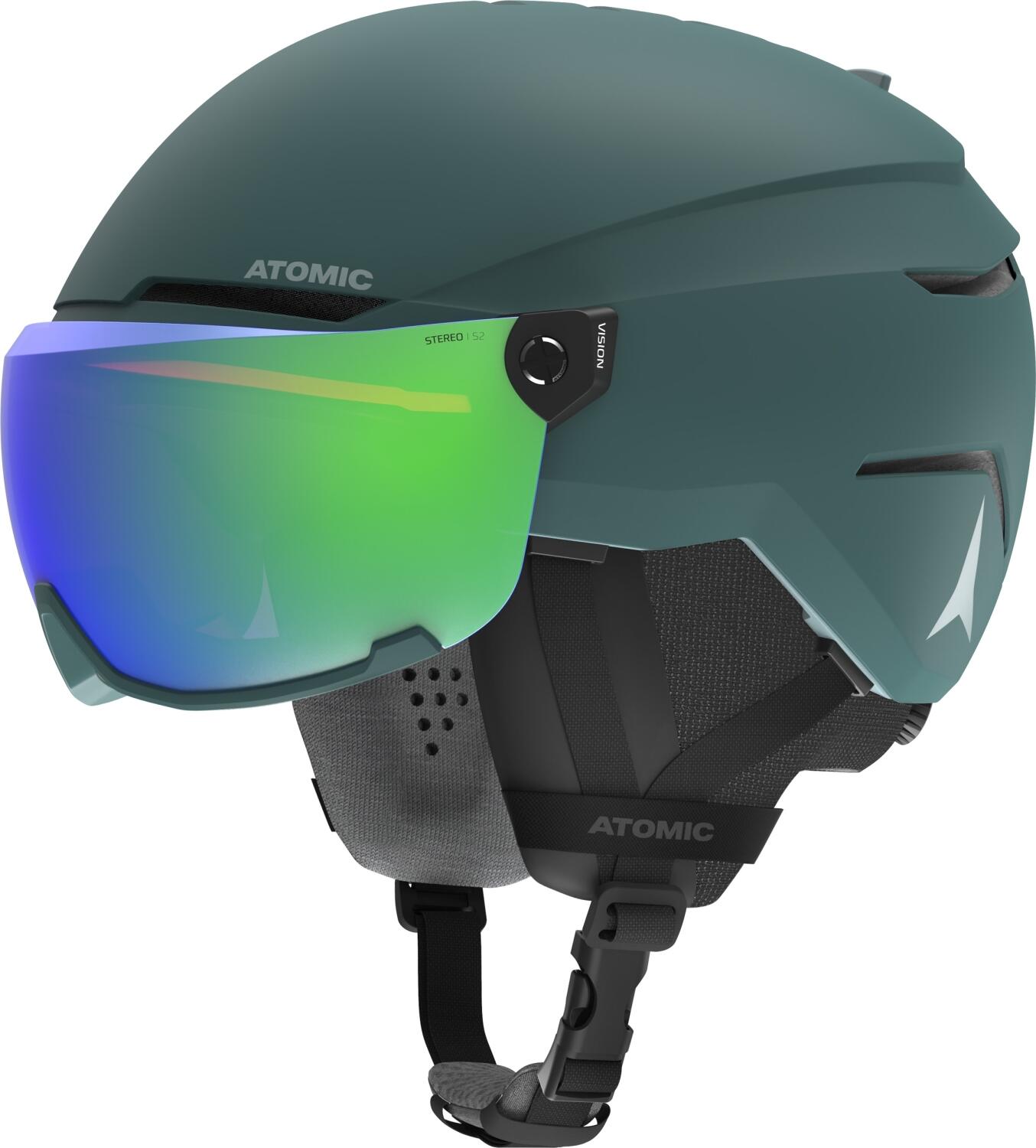 0887445417149 - Savor Stereo Visor Visier Skihelm (55-59 cm green)