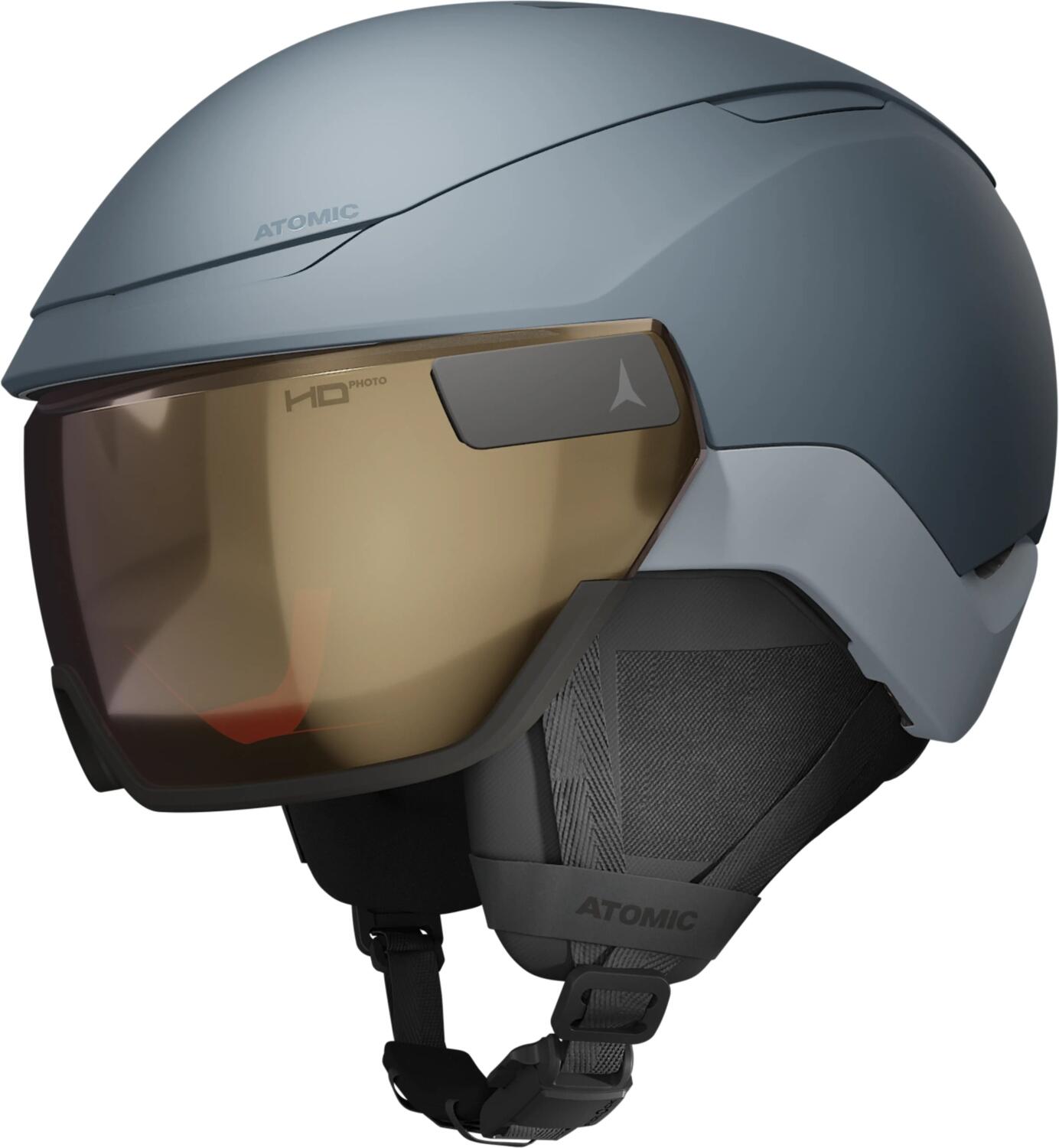 0887445418009 - Revent GT AMID Visor HD Photo Skihelm (55-59 cm grey)