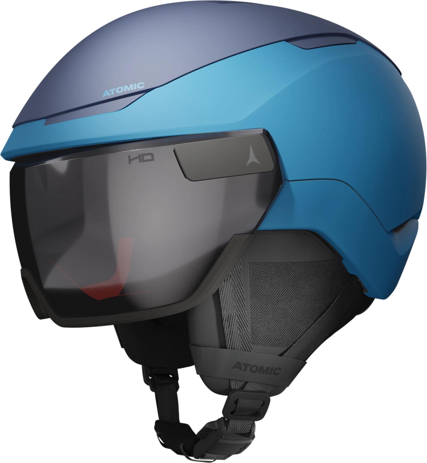 0887445418139 - Revent GT AMID Visor HD Skihelm (55-59 cm blue)