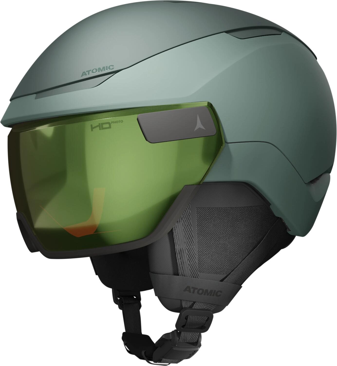 0887445418191 - Revent GT AMID Visor HD Photo Skihelm (55-59 cm green)