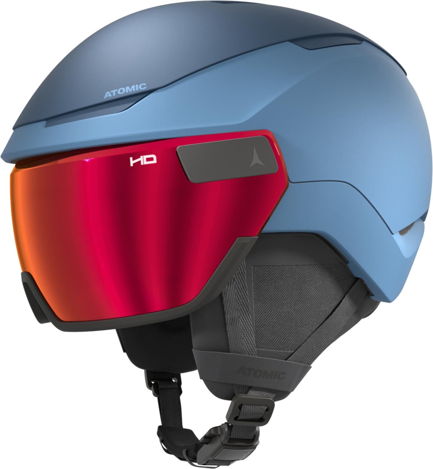 0887445467212 - Revent GT AMID Visier HD Skihelm (55-59 cm deep ocean)