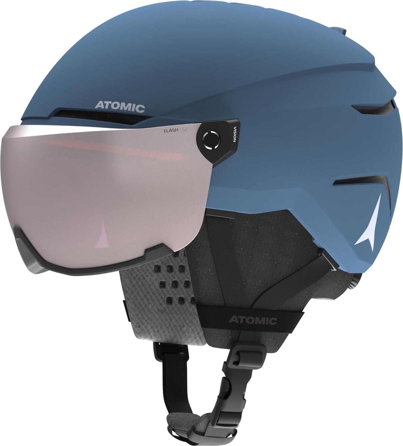 0887445493891 - Savor Visor Jr Skihelm (55-59 cm blue)
