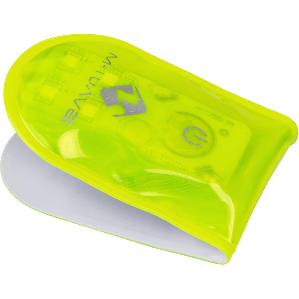 0887539003609 - Reflektierende LED-Magnetclip M-Wave mit 4 weißen LEDs Neon-Gelb 0887539003609 - Reflektierende LED-Magnetclip M-Wave mit 4 weißen LEDs Neon-Gelb