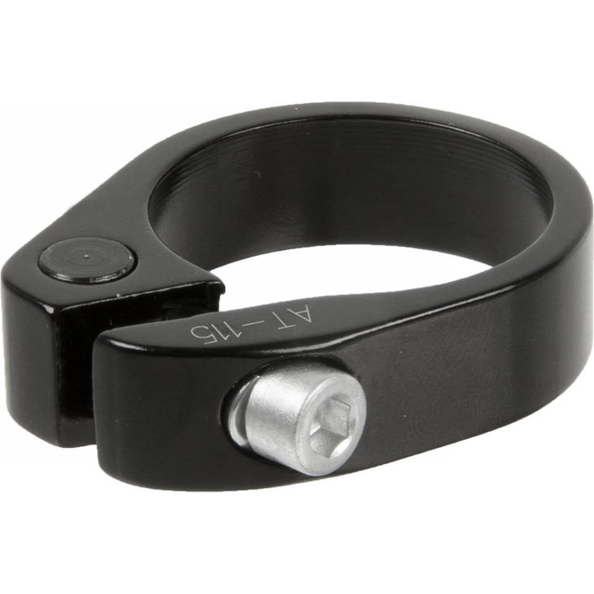 0887539007690 - ZOOM Sattelstützenklemme aus schwarzem Aluminium 349 mm mit rostfreier Schraube