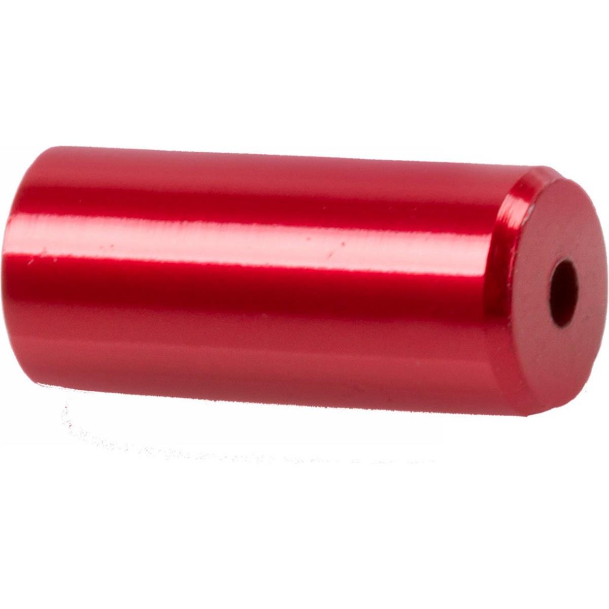 0887539012304 - M-WAVE 5mm Kabelstopfen aus anodisiertem Aluminium Rot 12mm - 200 Stück Packung