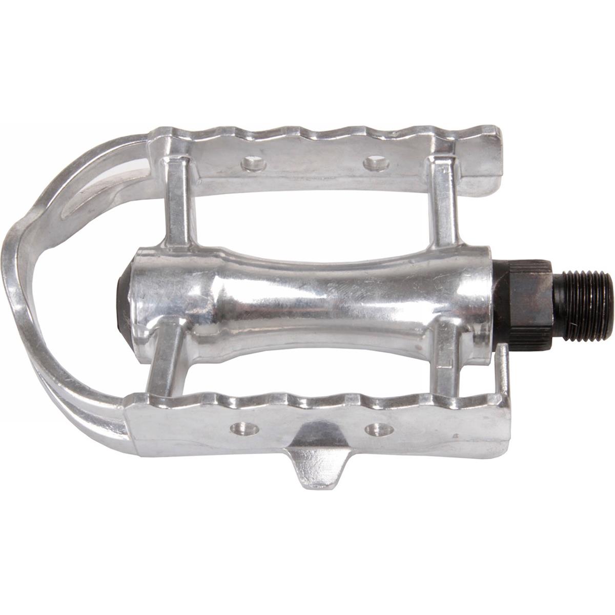 0887539025755 - Fester Pedal für Rennrad Steady A11 aus Aluminium 96x62mm Silber mit MV-Haken