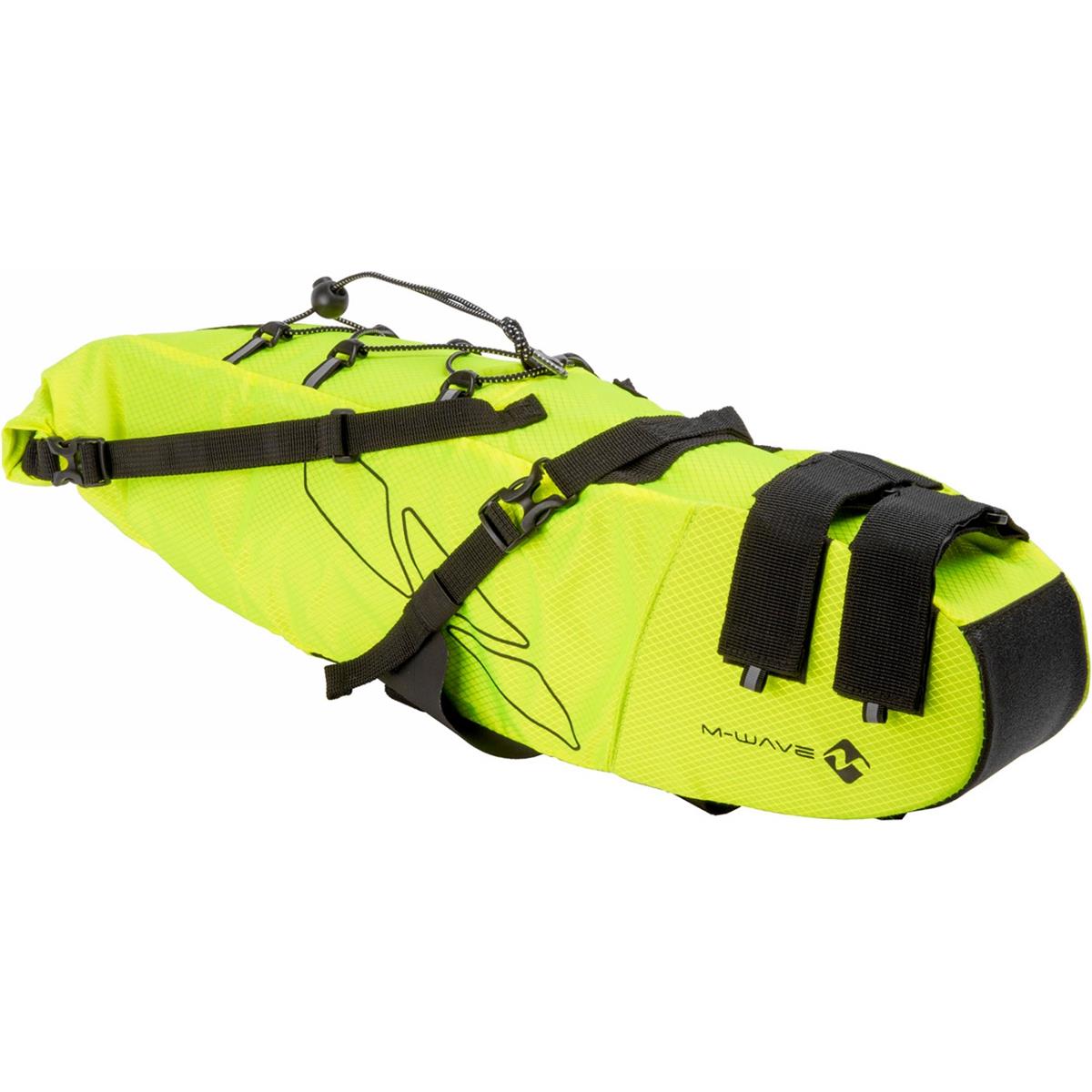 0887539026134 - M-Wave Rough Ride L 11L Wasserdicht Rucksack Gelb Neon mit hoher Sichtbarkeit