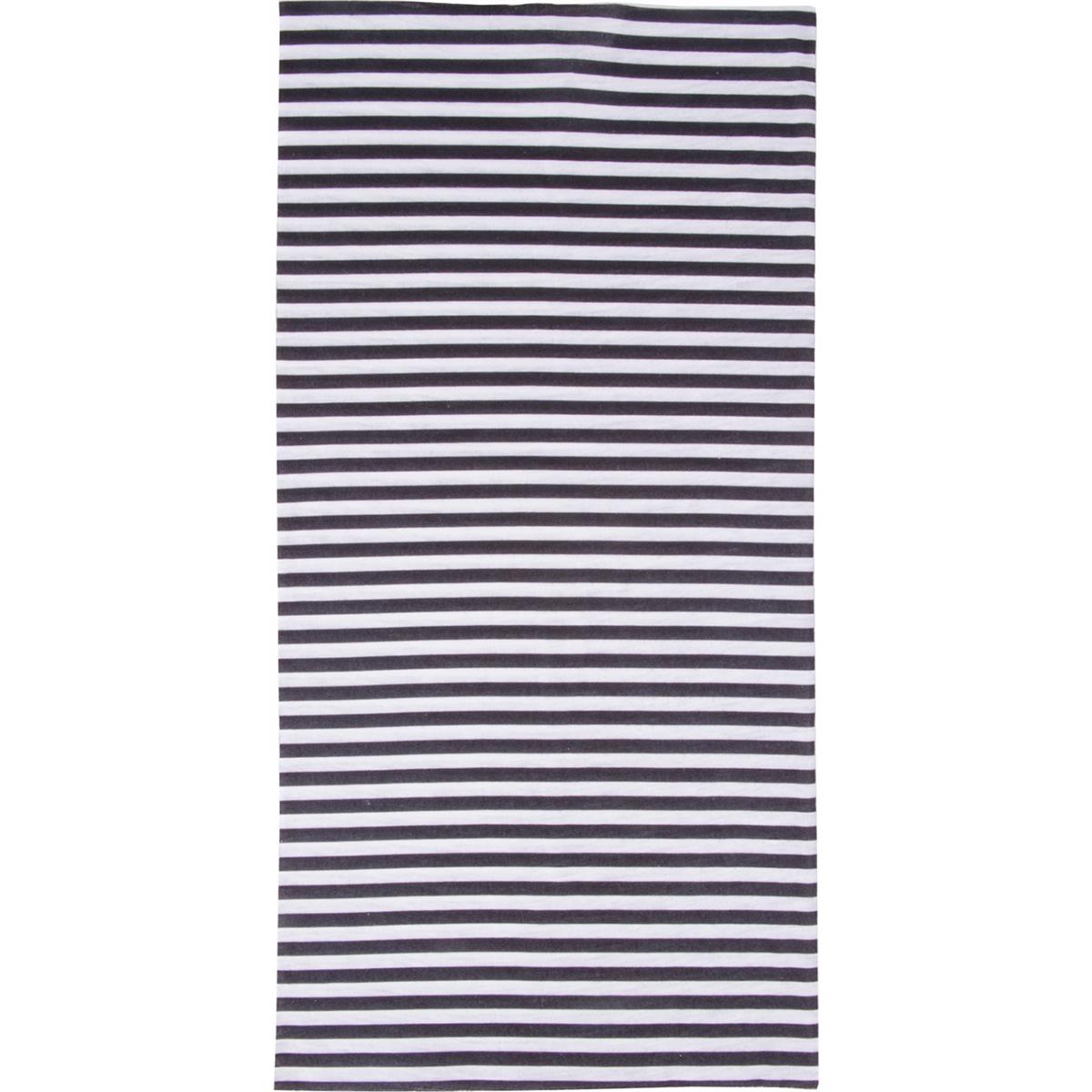 0887539026868 - Hals- Schal Stripes B W auf M-WAVE Papier - Einzelverpackung