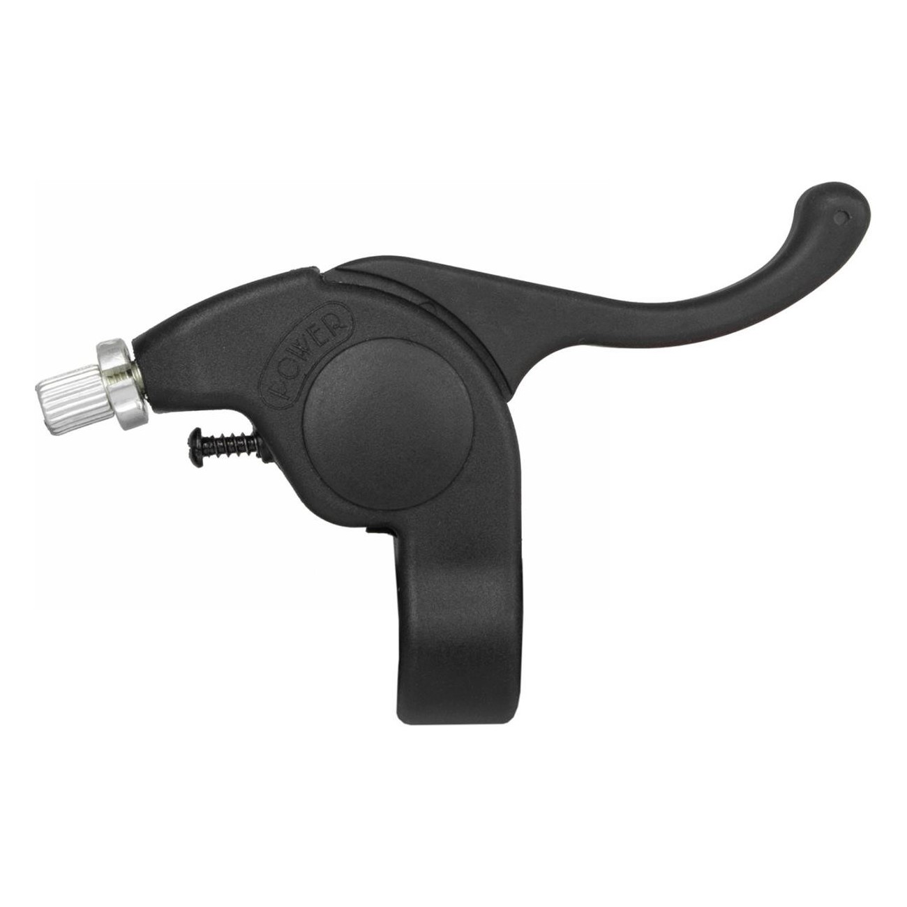 0887539034320 - Rechte Bremshebel aus schwarzem Kunststoff für Kinderfahrrad 222 mm