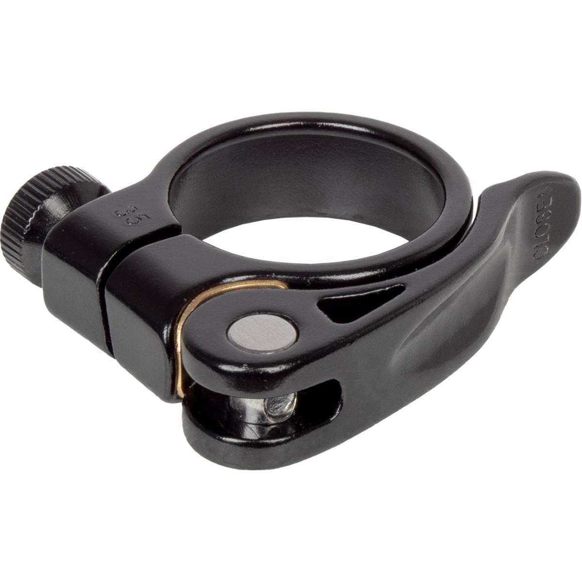 0887539042752 - ZOOM Sattelstützenklemme aus schwarzem Aluminium mit Schnellverschluss 349 mm - EN 14766 zertifiziert 0887539042752 - ZOOM Sattelstützenklemme aus schwarzem Aluminium mit Schnellverschluss 349 mm - EN 14766 zertifiziert