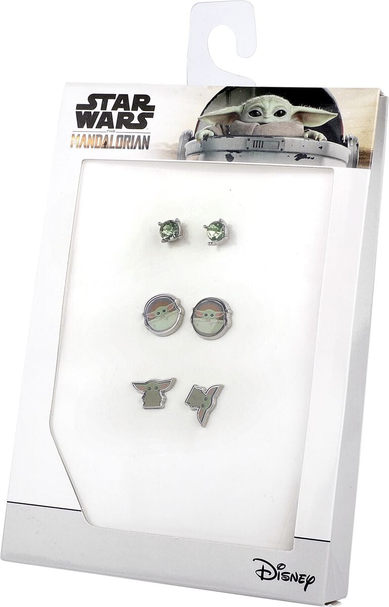 0887746768254 - The Mandalorian - Grogu Ohrstecker-Set grün