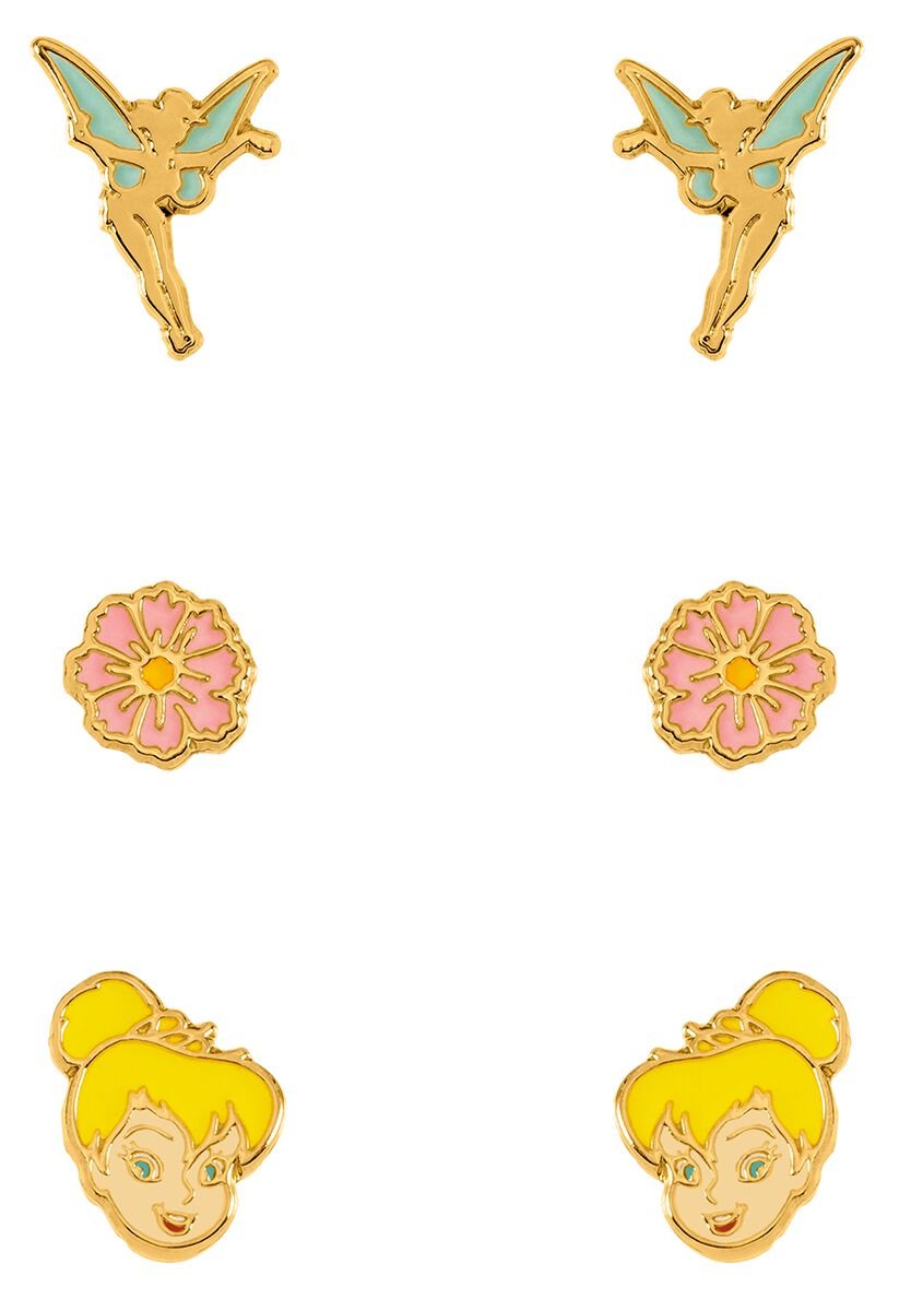 0887746815736 - Tinkerbell Ohrstecker-Set goldfarben