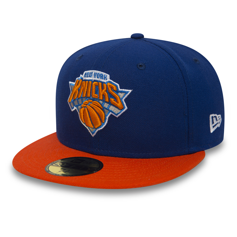 0887757459776 - New Era 59Fiftys Cap - NEW YORK KNICKS - Blue-Orange
