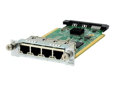 0887758610701 - HPE - Erweiterungsmodul - Smart Interface Card (SIC) - 1000Base-T x 4