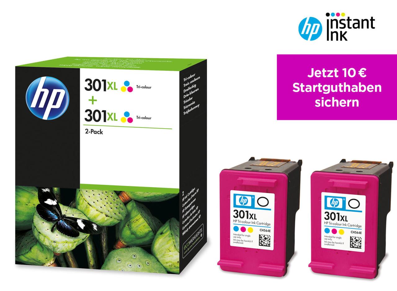 0887758699492 - HP Original 301XL Druckerpatrone - Doppelpack cyan magenta gelb (D8J46AE)