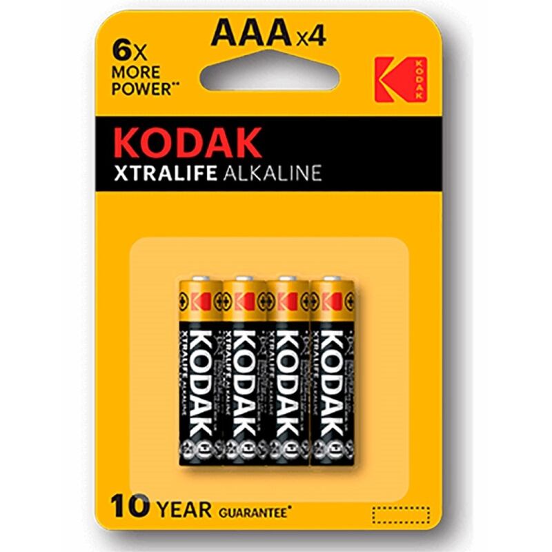 0887930951998 - KODAK - XTRALIFE ALKALINE BATTERIE AAA LR03 BLISTER * 4