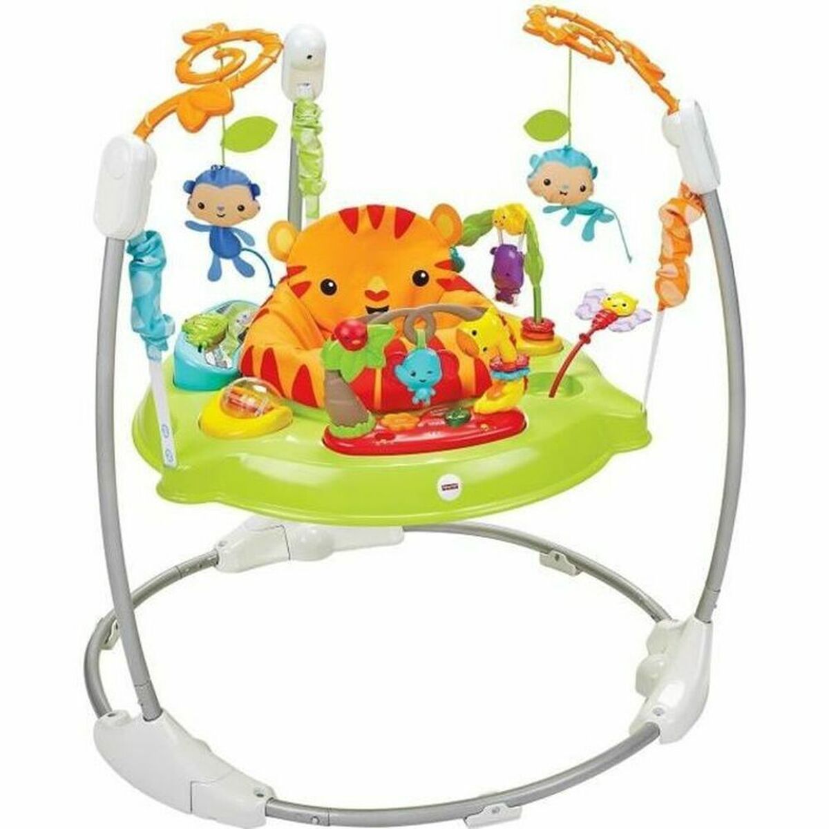 0887961083903 - CHM91 - Fisher-Price - Spielspaß Baby-Hopser mit Musik und Lichtern Rainforest Jumperoo 0887961083903 - CHM91 - Fisher-Price - Spielspaß Baby-Hopser mit Musik und Lichtern Rainforest Jumperoo