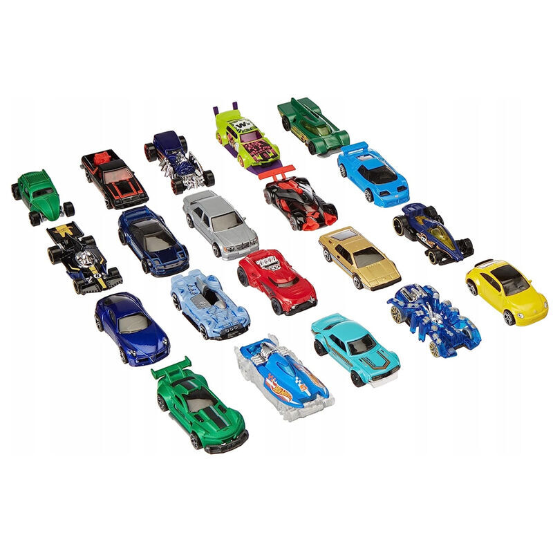 0887961406559 - DXY59 - Hot Wheels - 20er Pack Geschenkset Die-Cast-Fahrzeuge 164