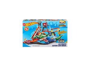 0887961639919 - FTB67 - Hot Wheels - City - Ultimative Krokodil Autowaschanlage inkl 1 Fahrzeug