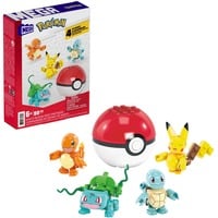 0887961731699 - Mega Construx - Pokeball 5 Pack - Kanto Partners (4 core figs + ball)