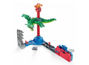 0887961813418 - Hot Wheels Drachen Luftangriff Track-Set inkl 1 Spielzeugauto Autorennbahn