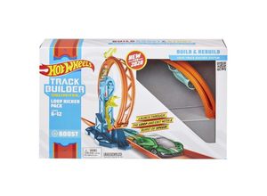 0887961836776 - Hot Wheels Track Builder Unlimited Looping-Kicker-Set inkl 1 Spielzeugauto