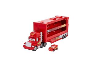 0887961878967 - GNW34 - Disney - Cars - Mini Racer Transporter mit Fahrzeug Lightning McQueen