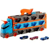 0887961925203 - Mattel GAMES Hot Wheels 2in1 Rennbahn-Transporter GVG37 Zubehörset für Spielzeugautos