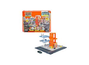 0887961991642 - HBL60 - Matchbox - Action Drivers - Park & Play Garage mit Licht und Ton Fahrzeug 164