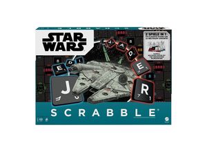 0887961993776 - Mattel - Scrabble - Star Wars Brettspiel Gesellschaftsspiel Buchstabieren