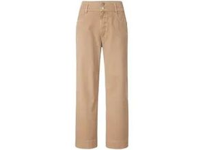 0888230572562 - 7 8-Hose Modell Hepburn Wide Leg beige 29