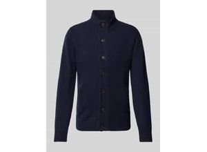 0888242301280 - Regular Fit Strickjacke aus echter Wolle