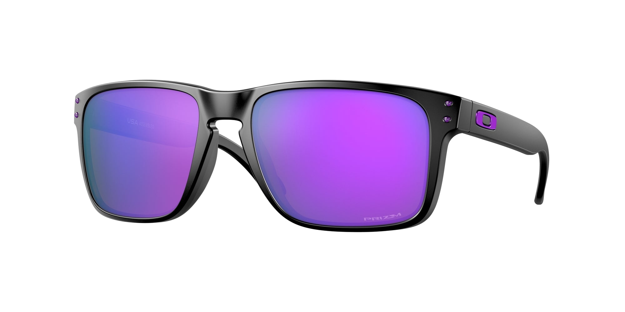 0888392471611 - Herren OO9417 Holbrook XL 941720 Matte Schwarz Gläser SONNENBRILLEN Plastik Schwarz Prizm Violet Hocken Normal Prizm