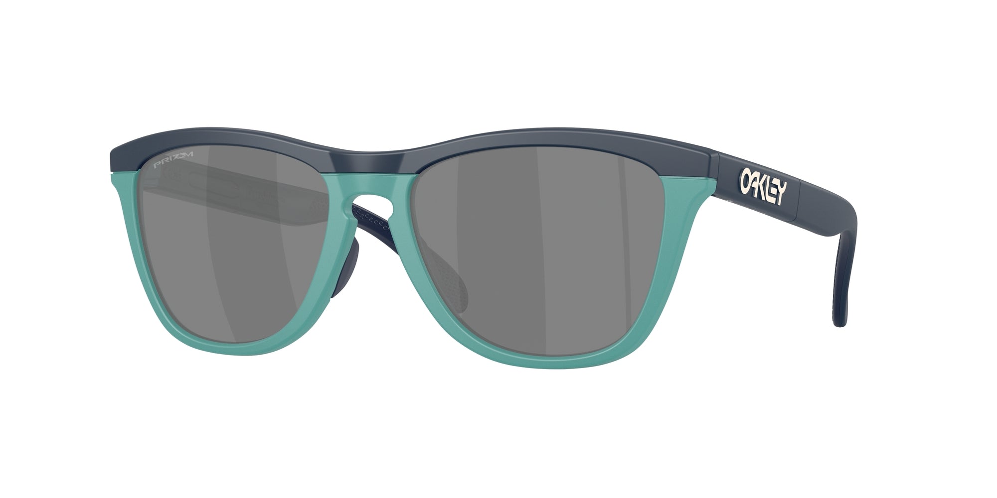 0888392663368 - Herren OO9284 FROGSKINS RANGE 928417 Gläser SONNENBRILLEN O_matter Blau Grau Rund Normal